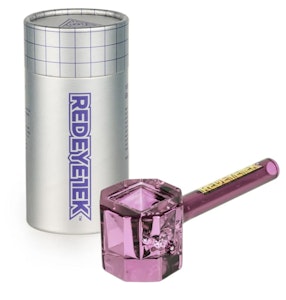 West Coast Gifts - 4.5" Infinity Bowl Octagon Hand Pipe - Pink