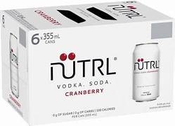 6C NUTRL VODKA SODA RASPBERRY - 355ML