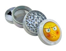 Emoji 4 Parts Metal Grinder | style 3