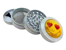 Emoji 4 Parts Metal Grinder | style 6