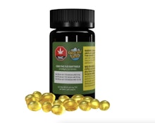 Glacial Gold - CBG:THC 5:5 Soft-gels 50 - pack