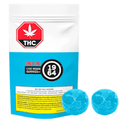 RKT POP LIVE ROSIN  10mg THC : 10mg THC-V soft chews