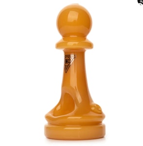 Red Eye Glass - Red Eye Glass - 4.75 Inch Pawn Hand Pipe - Jade Yellow