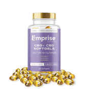 Emprise | 10MG CBG+ 50MG CBD SOFTGELS | 30PK