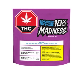 No Future - No Future | 10X THE MADNESS: THE BLUE ONE SATIVA THC GUMMIES | 10 x 10mg