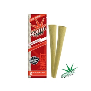 AFG Distribution Canada - KUSH - Conical Herbal Wraps - 2pk Sweet