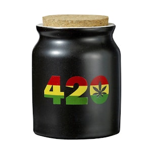Roast and Toast Gifts - 420 Rasta Stash Jar