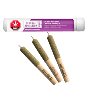 VERY BERRY DIAMOND INFUSED PRE-ROLLS 3X0.5G - 1.5