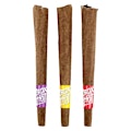 Trifecta of Radical Blunt Smoking Power Infused Blunts 3x1g