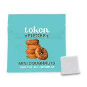 Mini Doughnuts White Chocolate 10mg