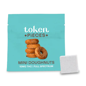 Token - Mini Doughnuts White Chocolate 10mg