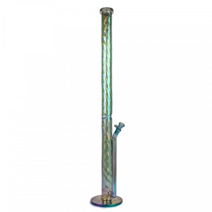 West Coast Gifts - Red Eye Tek 36" Tall Green Metallic Terminator Finish Goliath Twist Straight Tube
