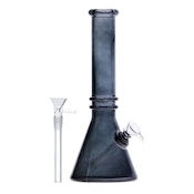 10" Double Ring Soft Glass Bong