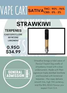 General Admission - GA - STRAWKIWI CART