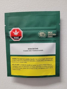 Tobarolling Inc. - Great Gardener Farms Barbara Bud Seeds 5 Pack