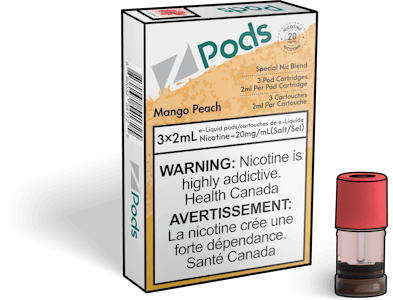 Smoke Aresenal  - Z Pods 2% Special Nic Blend Pods (Mango Peach)