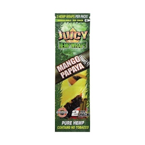Juicy Jay's - Juicy Jays Mango Papaya Hemp Wraps