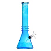 12" Blueberry Triple Ring Soft Glass Bong