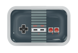 Medium Rolling Tray - Controller
