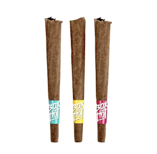 BOXHOT Fatties - BOXHOT FATTIES - TRIFECTA VARIETY PACK INFUSED BLUNTS - 3