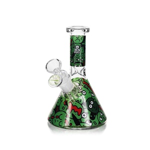 Arsenal - 6" Arsenal Comic Cartoon Glass Bong (Green)
