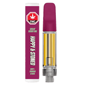 Happy & Stoned Chillin' Cherry Lime Disty+Diamond 1g Prefilled Vape Cartridge