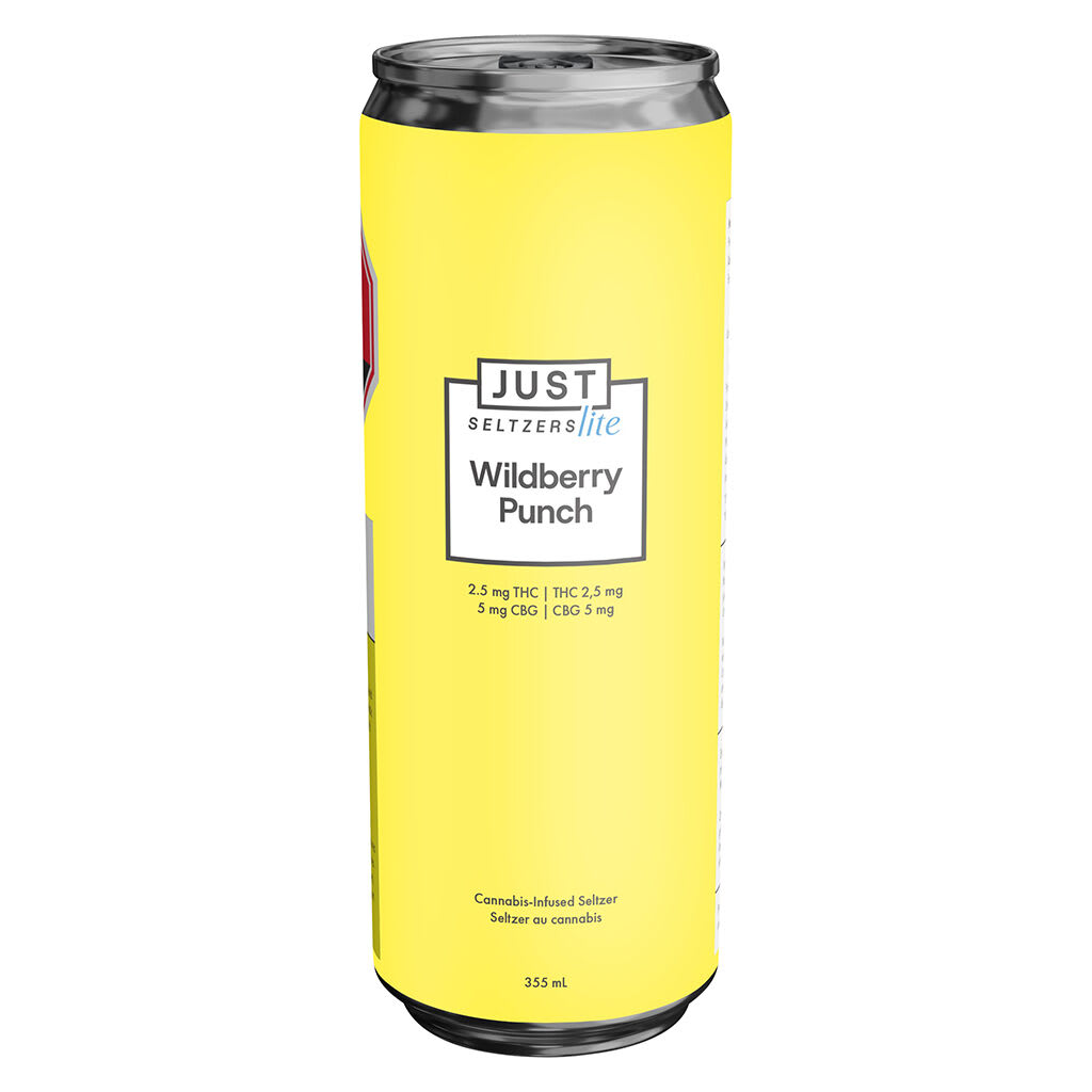 WILDBERRY PUNCH 2.5 THC + 5 CBG SELTZER - 355