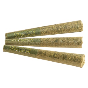Strains Limited - First Class Gas Pre-Rolls 3x0.5g