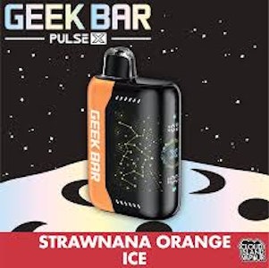 Geek Bar - Geek Bar - 25K Strawnana Orange Ice
