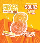 Spinach - Peach Orange Sourz THC:CBD