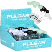 Pulsar Binary Contrast Marble Grip Herb Slide - 14mm M