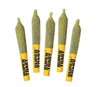 CANTALOOPY TOASTERS DISTILLATE + KIEF INFUSED 0.5G 5PK PRE-ROLLS