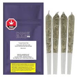 Dime Bag - Tropical Pocket Puffs - Sativa - 4x0.5g
