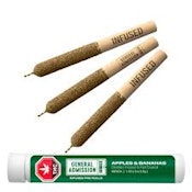 Apples & Bananas Distillate Infused Pre-Roll - Indica - 3x0.5g