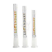 4.75" Legendary Clear Logo Downstem