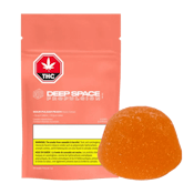 Deep Space - Sour Pulsar Peach (THC+Caffeine) 1x5g Soft Chews
