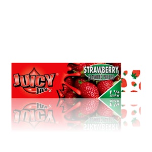 Smoke Aresenal  - Juicy Jay's 1 1/4 Flavoured Papers (Strawberry)