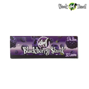 Smoke Aresenal  - Skunk Hemp 1 1/4 Rolling Papers (Blackberry)