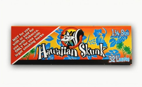Smoke Aresenal  - Skunk Hemp 1 1/4 Rolling Papers (Hawaiian)