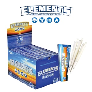 West Coast Gifts - ELEMENTS ULTRA THIN CONES 1 1/4 SIZE, 6pk