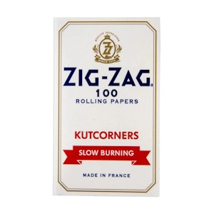 Smoke Aresenal  - Zig Zag White's Kutcorners Slow Burning Rolling Papers