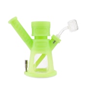6.5" Silicone Dag Rig & Straw