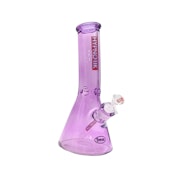 Hypnotik Curved Neck Beaker Bong 12" - Purple