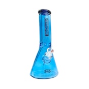Hypnotik Curved Neck Beaker Bong 12" - Blue