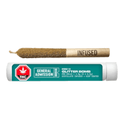 Glitter Bomb Distillate Infused Pre-Roll 1x1g Distillates