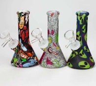 5" Hydrographic Silicone Bong