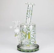 777 Smoke 7" 420 Special Glass Bong with Perc
