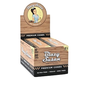 Blazy Susan - Blazy Susan Unbleached 1 1/4 Pre-Rolled 20pack