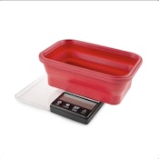 Truweigh Large Crimson Scale with Collapsible Bowl 1000g x 0.1g