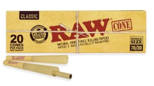 ACC - RAW Classic 70/30 Cones 20 Pack